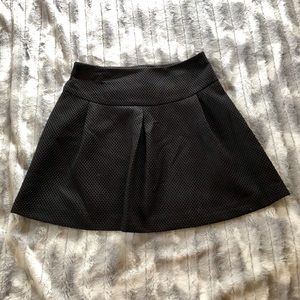 Trouvé Perforated Mini Skirt